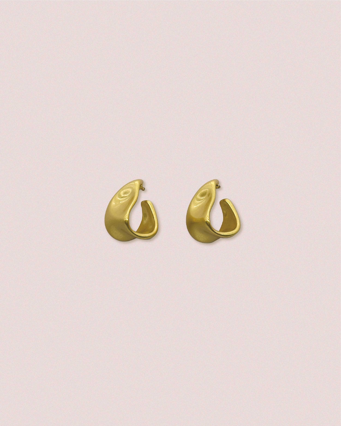 Irregular Matte Earrings︱不規則啞面耳環