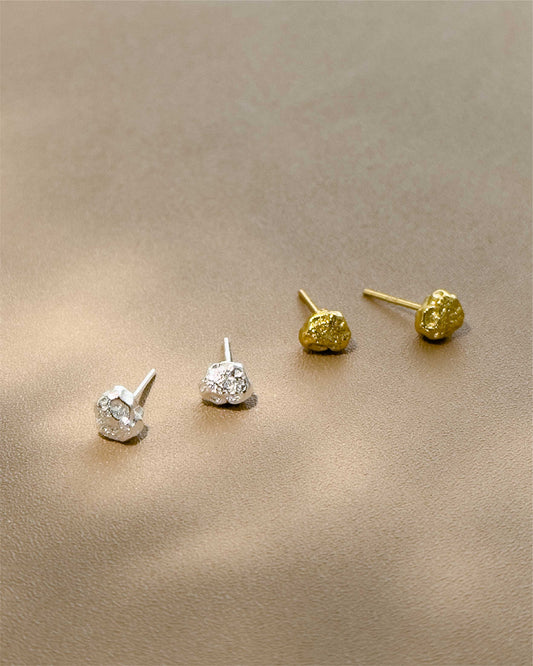 Mini Mineral Earrings｜迷你礦石耳環