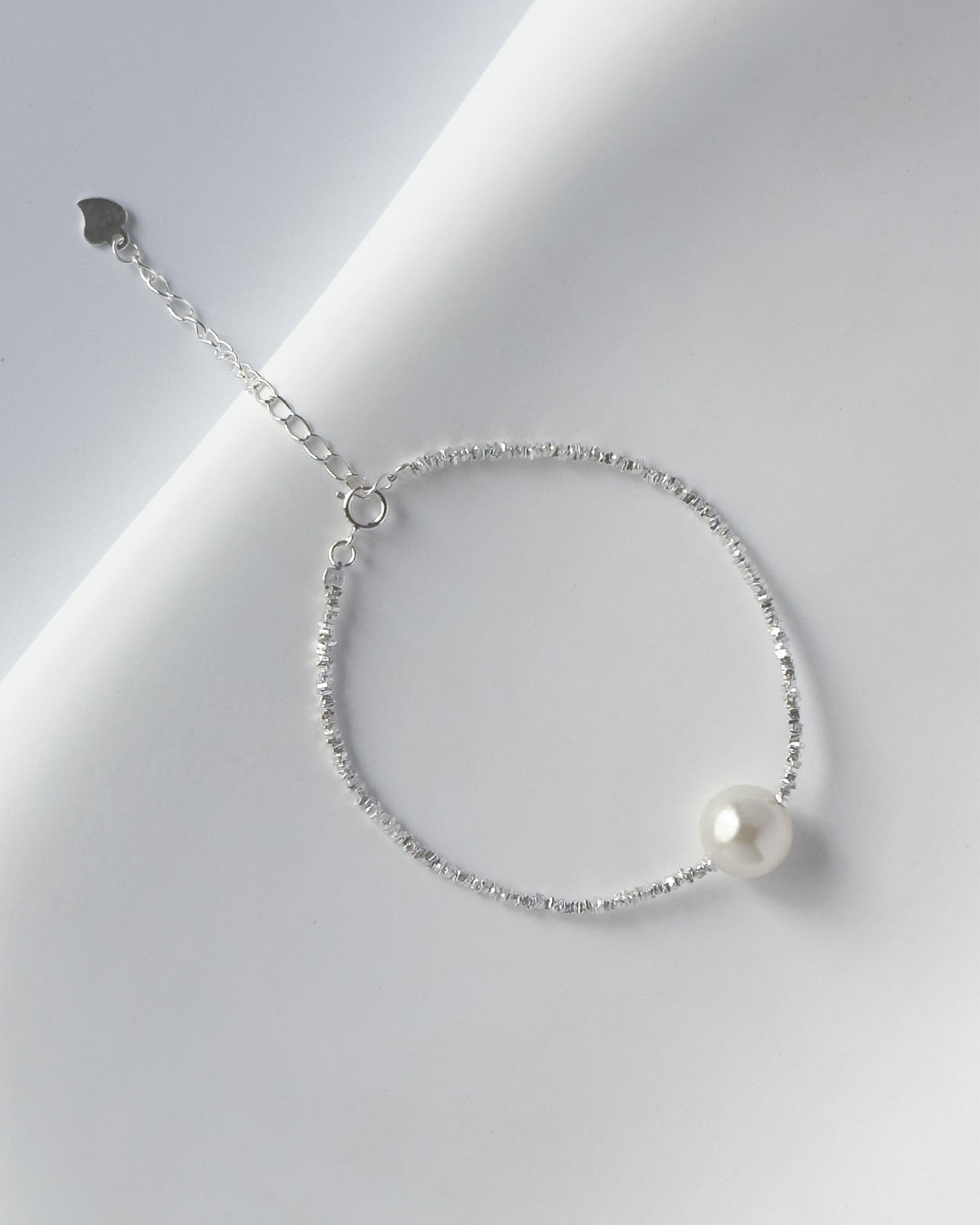 Silver Pearl Bracelet｜銀光珍珠手鏈